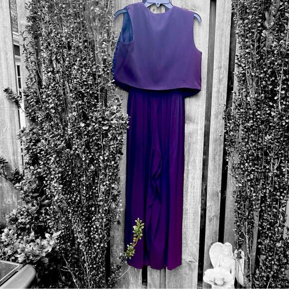 LAUNDRY By Shelli Segal Vintage Embroidered Jumpsuit Size 4 - Picture 3 of 8